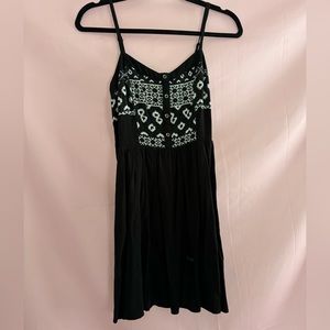 Black and white sundress